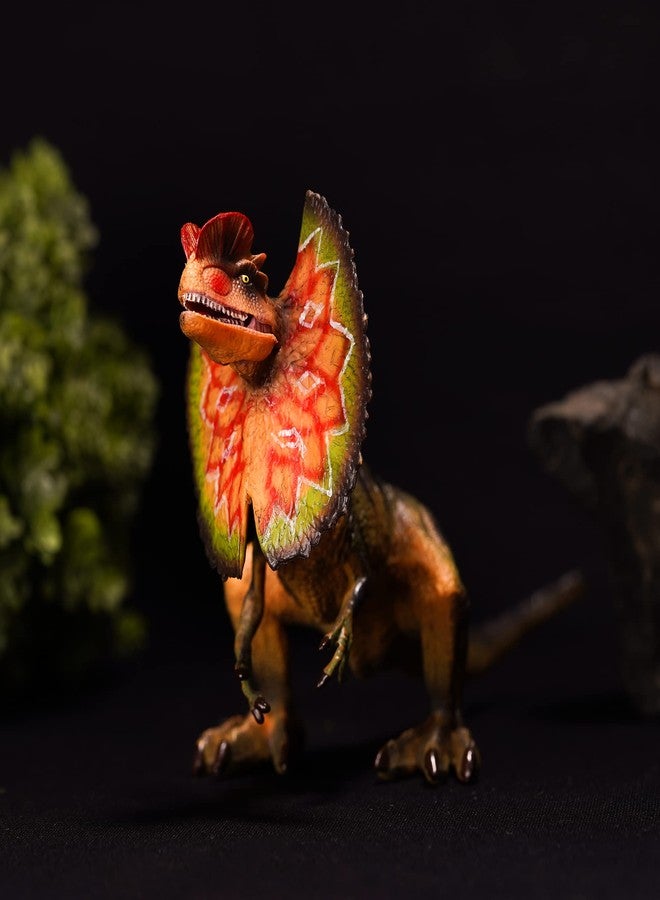 ZODZE Realistic T Rex Dinosaur Animal Figure for Kids Real Textured Dinosaurs Toy (Dilophosaurus (52F)) - Image 5